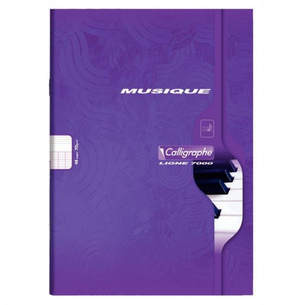 35331 - Cahier musique et chant 48 pages A4 Cahier musique et chant 48 pages A4 – Image 1