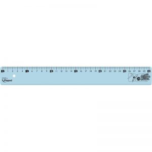Règle plate 30 cm incassable