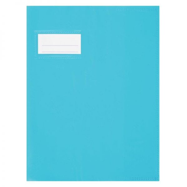 12466 Protège Cahiers 17x22cm Bleu Clair – Image 1