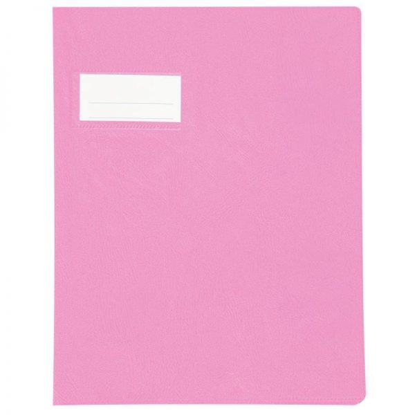 12474 Protège Cahier 17x22cm 21/100ème, Rose – Image 1