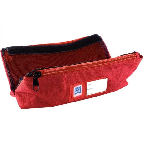 Trousse Double Compartiment Rouge – Image 4