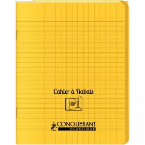 Cahier PP 96 pages 24x32 cm Séyès à Rabat Jaune