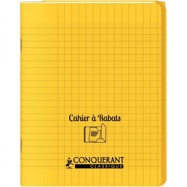 Cahier PP 96 pages 24x32 cm Séyès à Rabat Jaune – Image 1