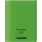 Cahier PP 48 pages 24x32 cm à rabats Séyès Vert