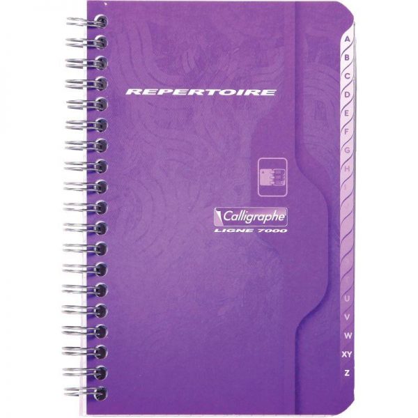 Répertoire 180 pages 11x17 cm – Image 1
