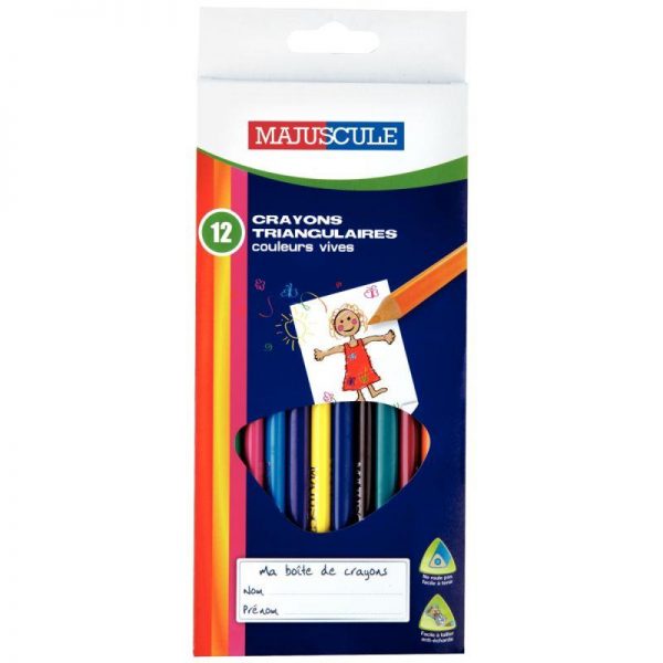25823 Pochette de 12 Crayons de Couleur – Image 1