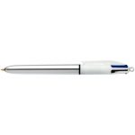 Stylo Bic 4 couleurs  Shine Silver