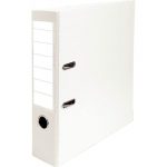 Classeur à levier format A4 Dos 8 cm Blanc