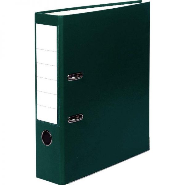 33250 Classeur à levier format A4 Dos 8 cm Vert Foncé – Image 1
