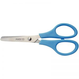 Ciseau 13 cm Bout Rond Droitier