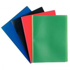Protège Documents PP 20 vues Bleu