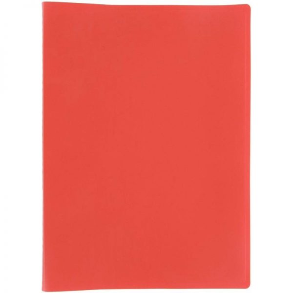 70212 Protège Document 60 Vues Rouge – Image 1
