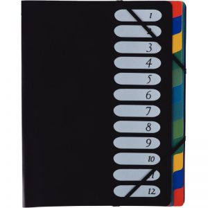Trieur PP 12 Compartiments Noir