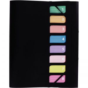Trieur PP 8 Compartiments Noir