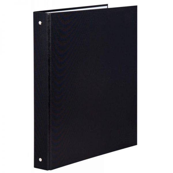 48509 Classeur 4 Anneaux Dos 40mm Noir – Image 1
