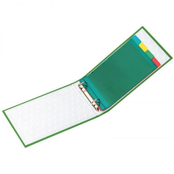 13646-20000-20271 Classeur Fichier en balacron 2 anneaux Dos de 4 cm format A5 – Image 2