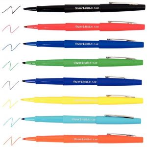 Pochette 16 Stylos Feutres Nylon Flair – Image 3