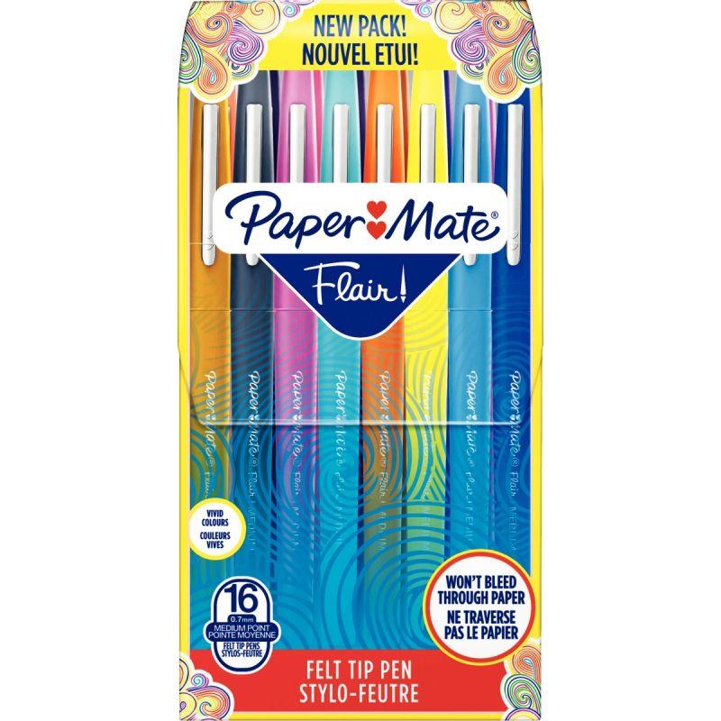 Stylo-feutre - Orange - Flair - Pointe moyenne - Paper Mate - Stylos Feutre  - Stylos