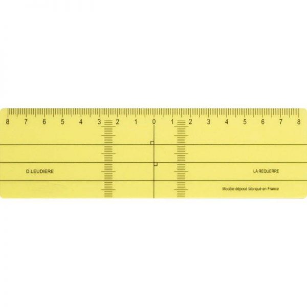 27429 Règle Equerre 17 cm (réquerre) – Image 1