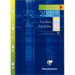 Feuilles Mobiles A4 Grands Carreaux 90g/m² Assorties