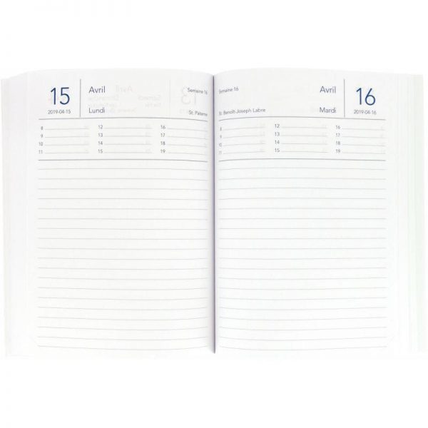 30456-105000-105133 Agenda Personnalisable Août à Août – Image 2