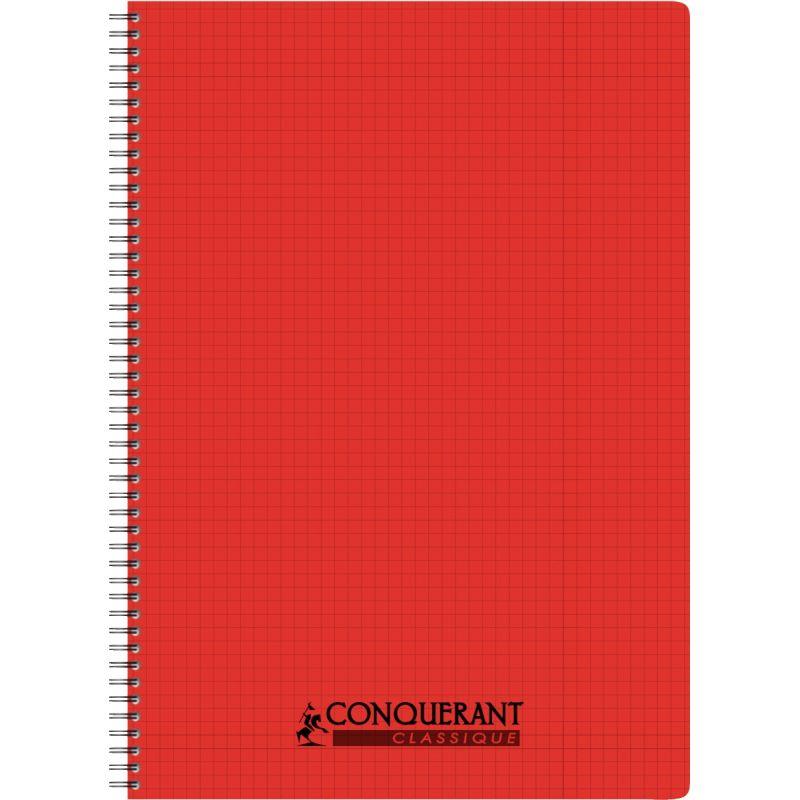 Cahier Desk-Mate® A6 à spirale avec couverture polypropylène ref 21248