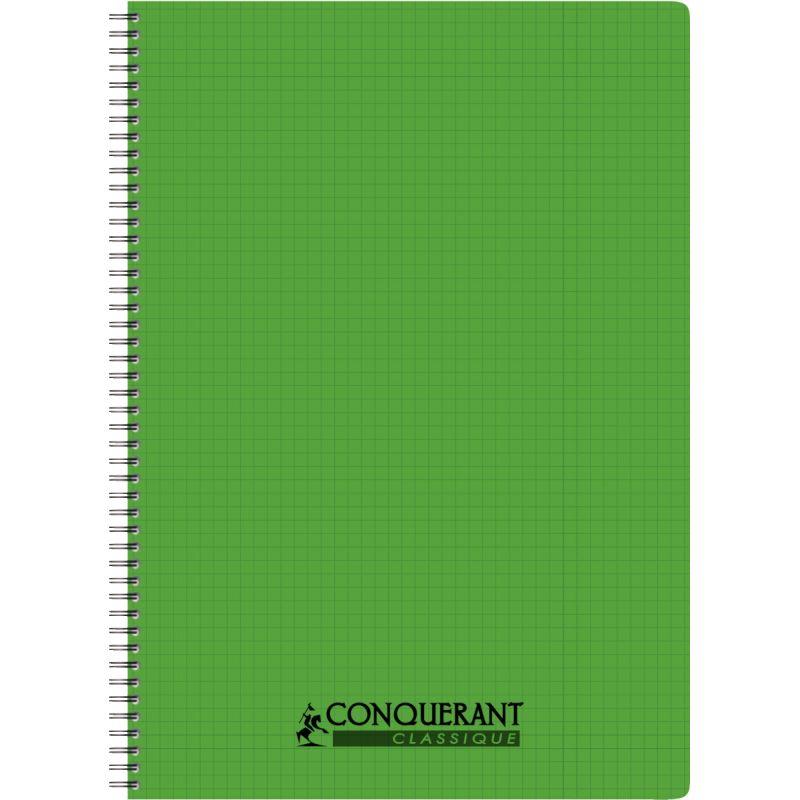 Cahier Desk-Mate® A6 à spirale avec couverture polypropylène ref 21248