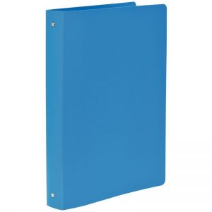 Classeur PP A4 Exacompta 4 anneaux Dos 40 mm Bleu