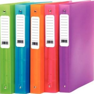 Classeur Polypropylène Color Fresh A4+ Dos 4 Cm Jaune Orangé