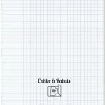 Cahier Polypropylène 48 pages 2 rabats 24 x 32 cm Séyès Incolore