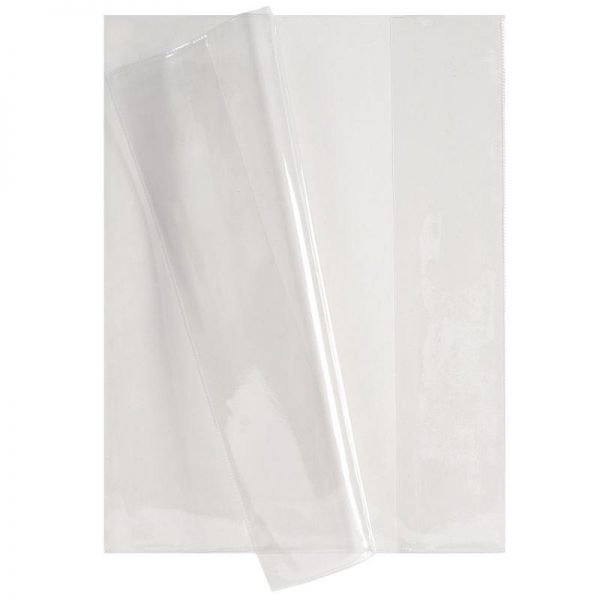 12458 Protège-Cahier PVC 15/100ème 24x32 cm Incolore – Image 1