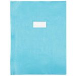 Protège Cahier PVC 21/100ème 24x 32 cm Bleu Clair