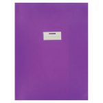 Protège Cahier PVC 21/100ème 24x 32 cm Violet