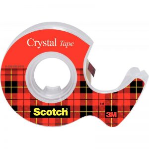 Dévidoir Rouleau Scotch Crystal 19mmx7.5mm
