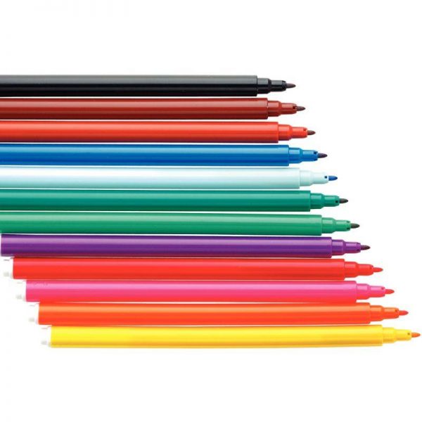 Pochette 12 Feutres Visa 880 Pointe Fine Bic – Image 2