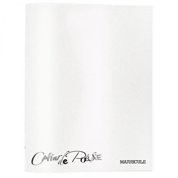 Cahier de Poésie Polypropylène 48 pages Séyès 24 x 32 cm 90g Incolore – Image 1