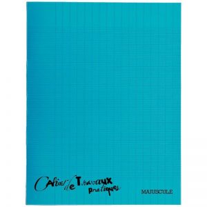 Cahier Polypropylène TP 64 pages 17 x 22 cm Séyès Assortis
