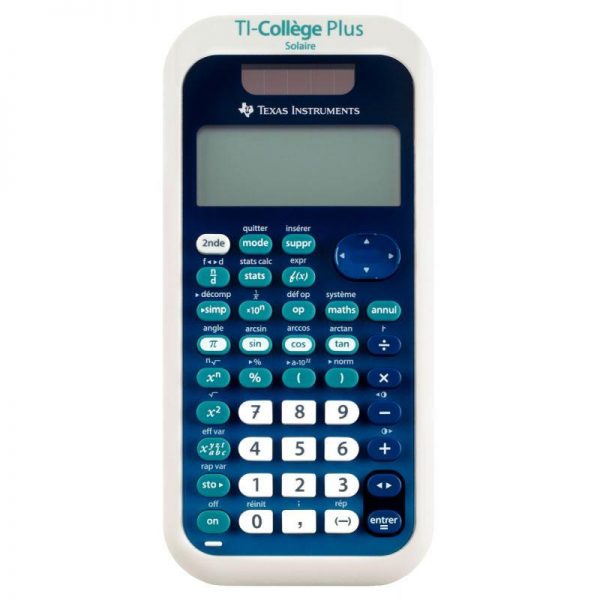 Calculatrice Scientifique TI-Collège Plus Solaire – Image 1