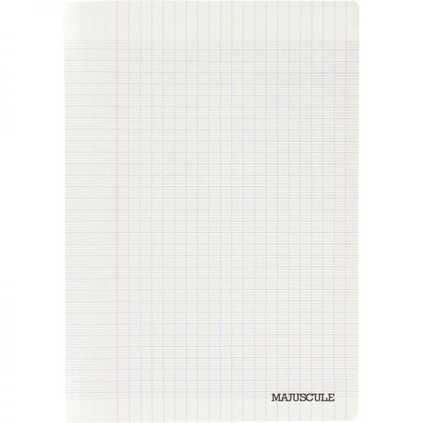 Cahier 17x22 cm 192 Pages Polypropylène Incolore – Image 1