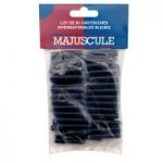 Sachet de 50 cartouches d'encre courtes internationales bleu