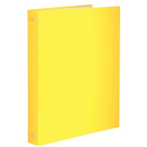 Classeur 4 Anneaux Dos 40mm Jaune