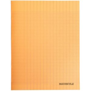 Cahier PP 140 pages 24x32 cm Séyès Orange