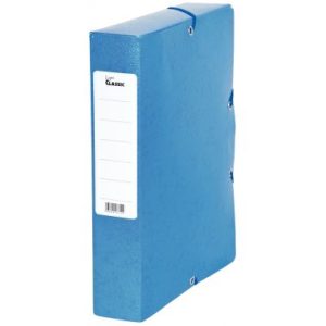 Boîte de classement  dos 6 cm, bleu
