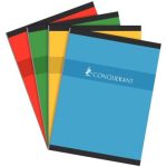 Cahier broché 192 p CONQUERANT, 24x32 cm
