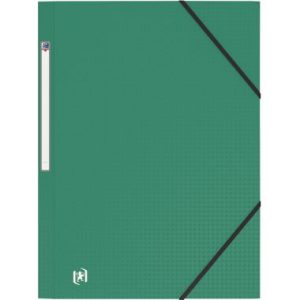 Chemise 3 rabats à élastiques MEMPHIS en polypropylène Vert