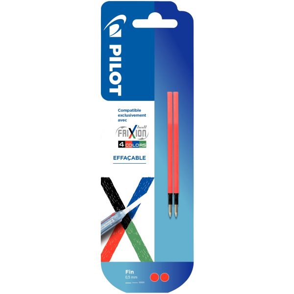 2r 2 recharges pour Frixion Ball 4 Couleurs rouges – Image 1
