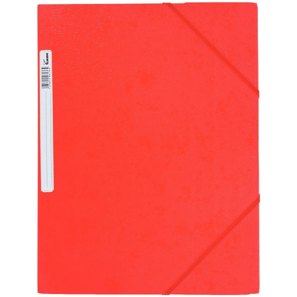 46138 Chemise 3 rabats à élastiques en carte rouge – Image 1